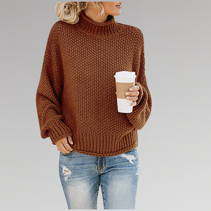 Lotte - Strick-Rollkragenpullover