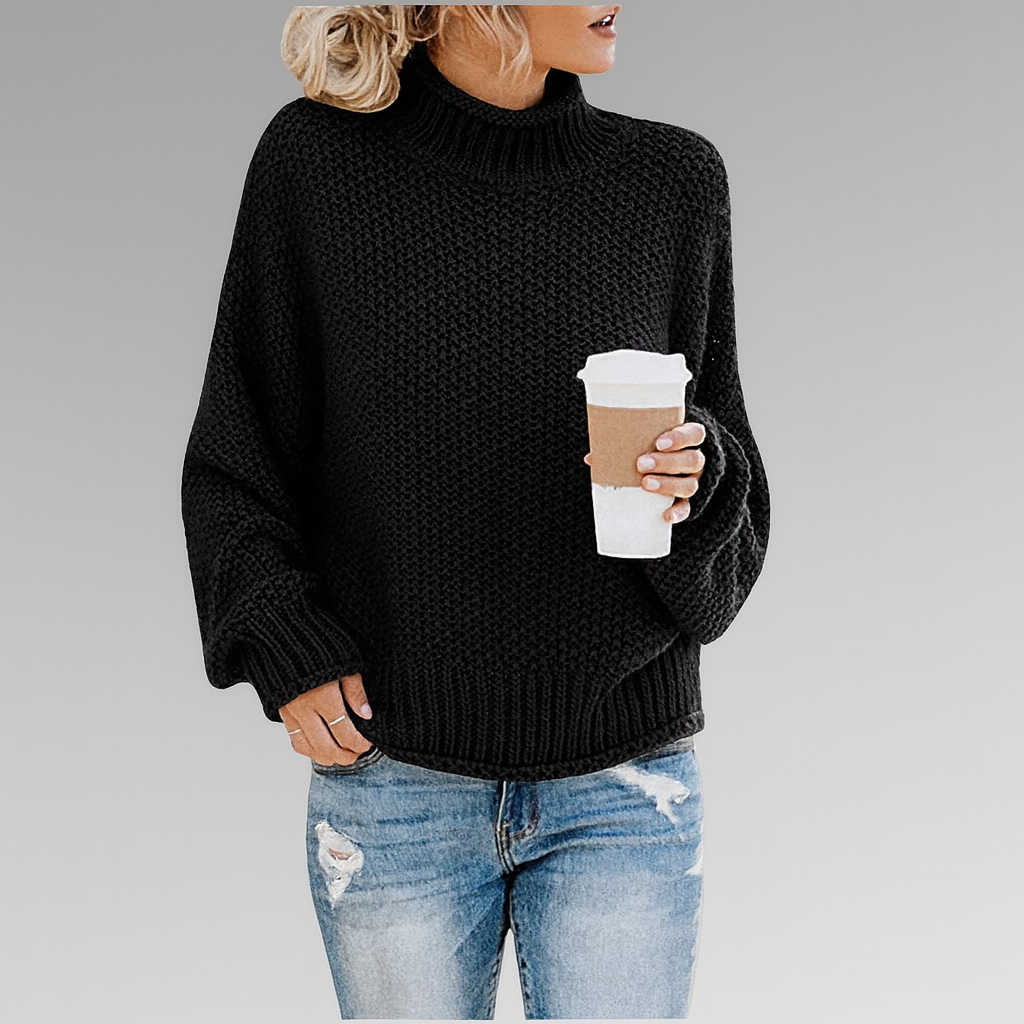 Lotte - Strick-Rollkragenpullover