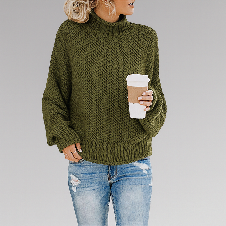 Lotte - Strick-Rollkragenpullover