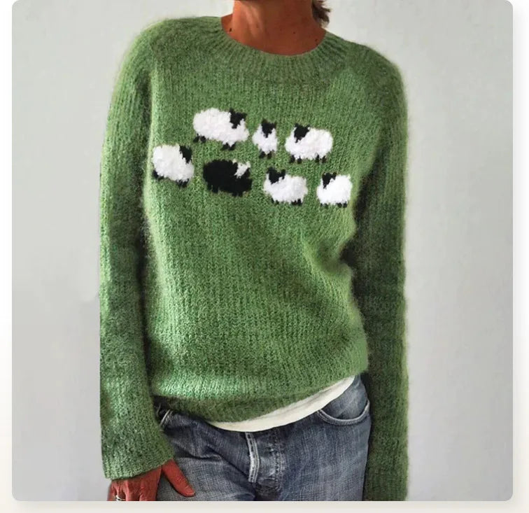 Isla - Pullover mit Wald-Muster