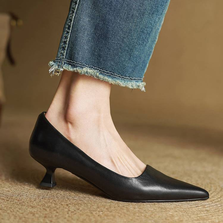 Anok - Leder Pumps