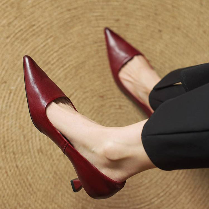 Anok - Leder Pumps
