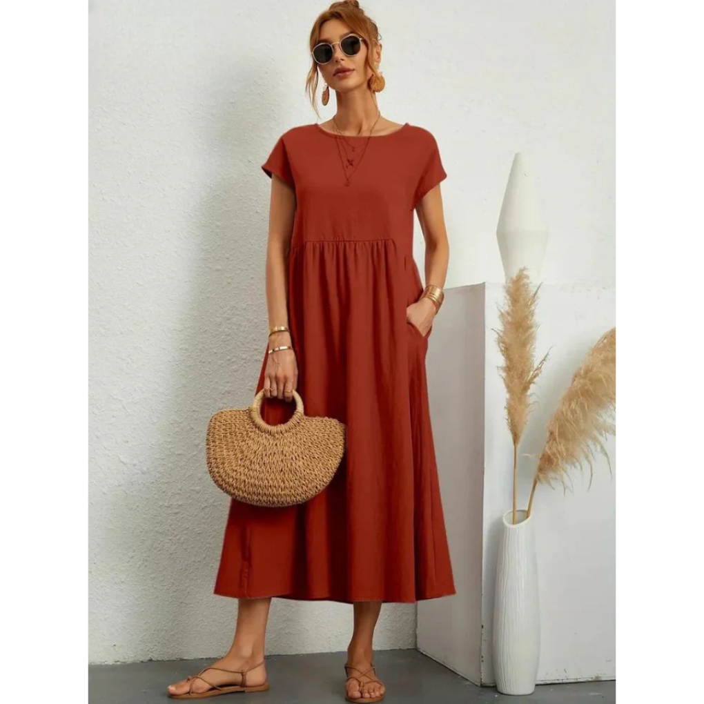 Amelia - Luftiges Baumwollkleid