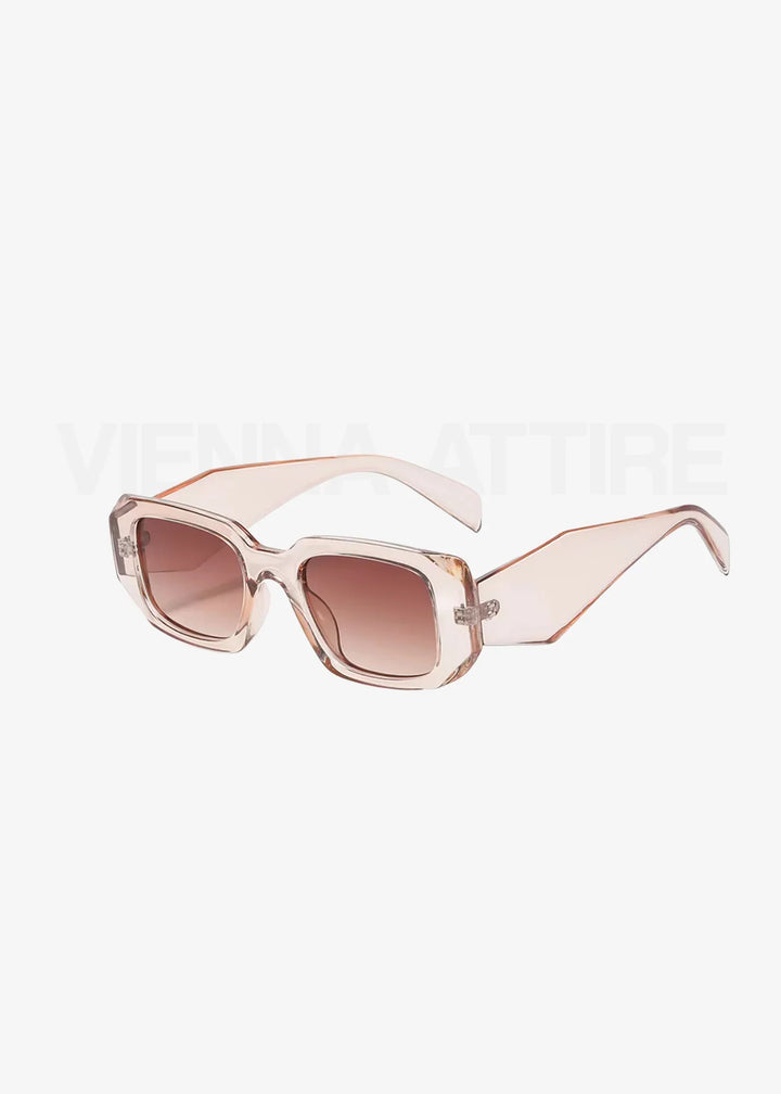 Shadow Edge - Rechteckige Sonnenbrille in Übergröße