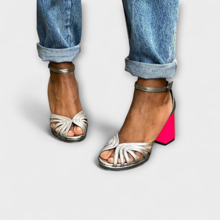 Aurora - Elegant Shiny Sandals