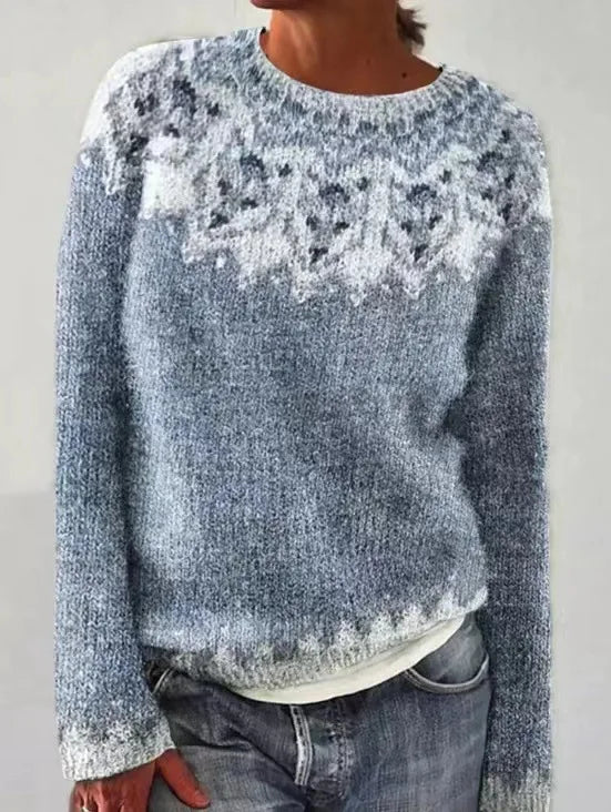 Isla - Pullover mit Wald-Muster