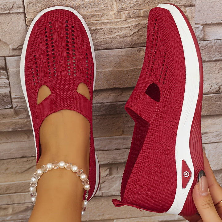 Laura - Atmungsaktive Slip-On Turnschuhe