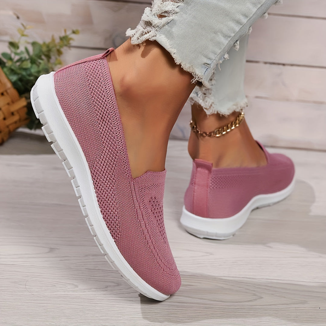 Evelyn - Atmungsaktive Slip-On Freizeitschuhe