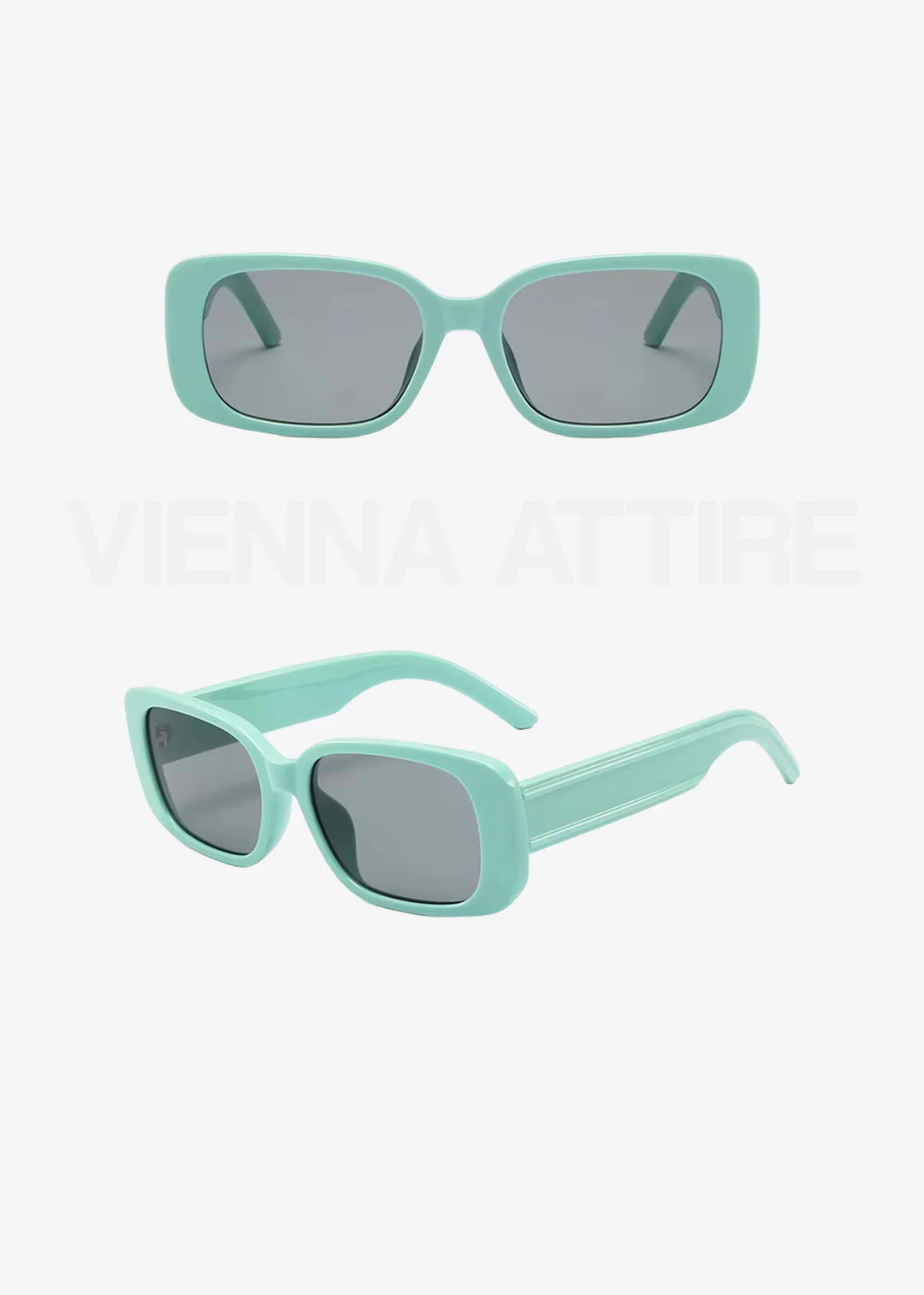 Crystal Gaze - Stylische Sonnenbrille mit transparentem Rahmen