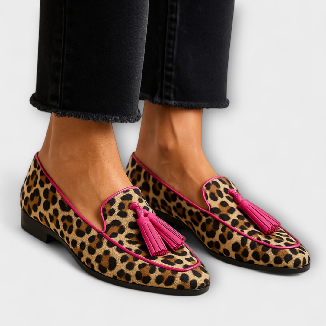 Lina - Fringe Moccasins