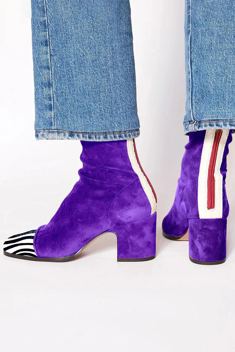 Aurélie - Botines estampados atrevidos
