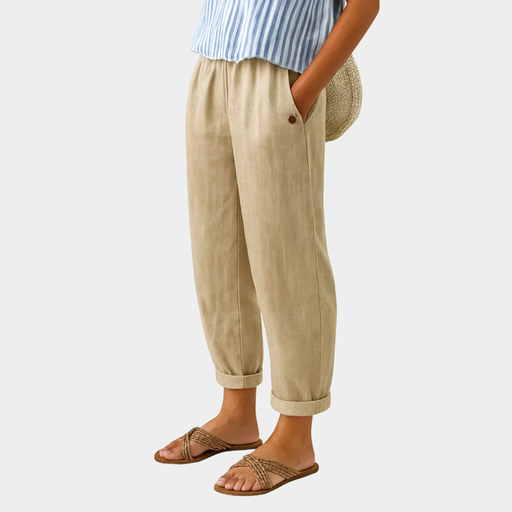 Parlisa - Pantalón cónico ligero
