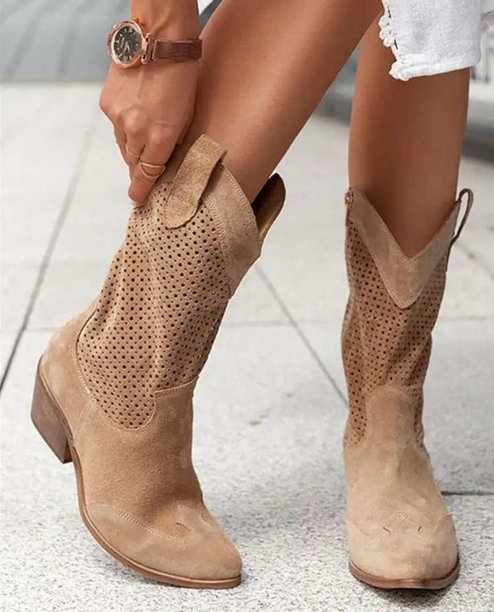 Zulana - Botas de ante Desert Breeze