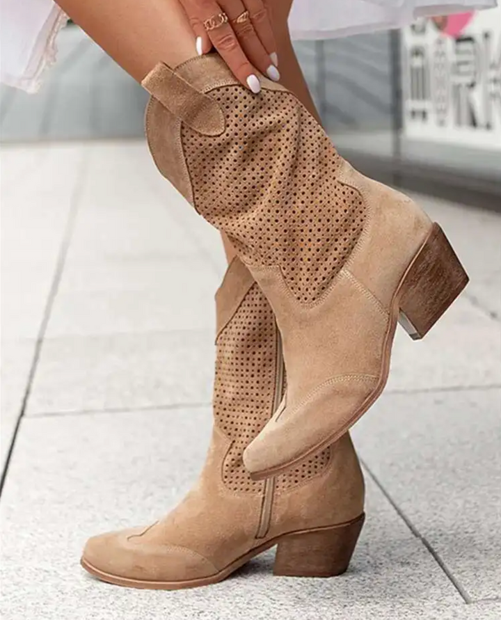Zulana - Botas de ante Desert Breeze