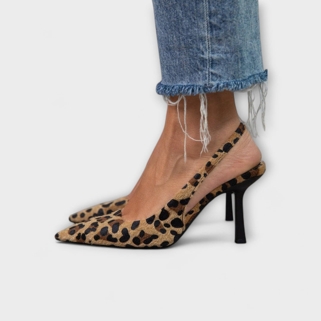 Aurora – Slingback with Leopard Look