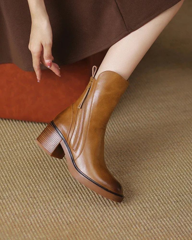 Nouvelle - Botines casual de piel