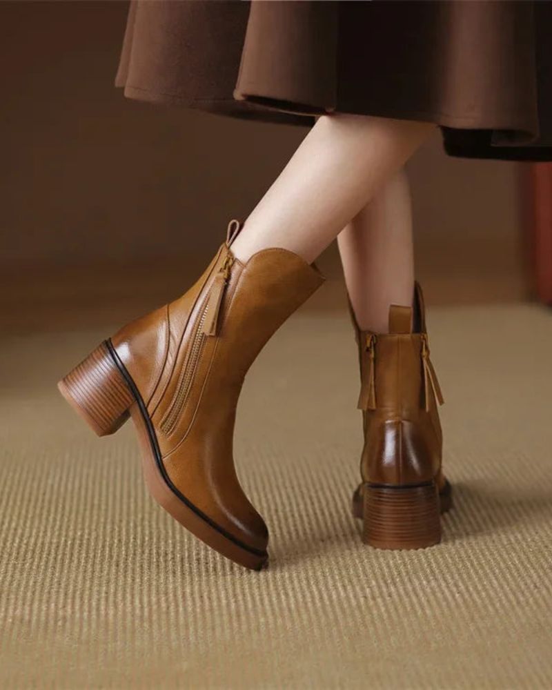 Nouvelle - Botines casual de piel