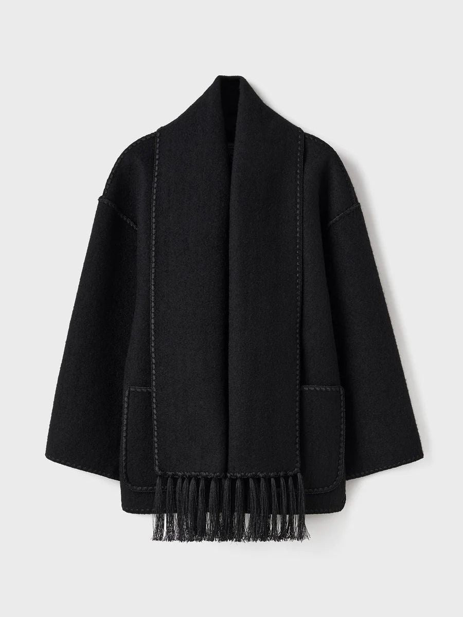 Evalina - Veste à foulard pour femme