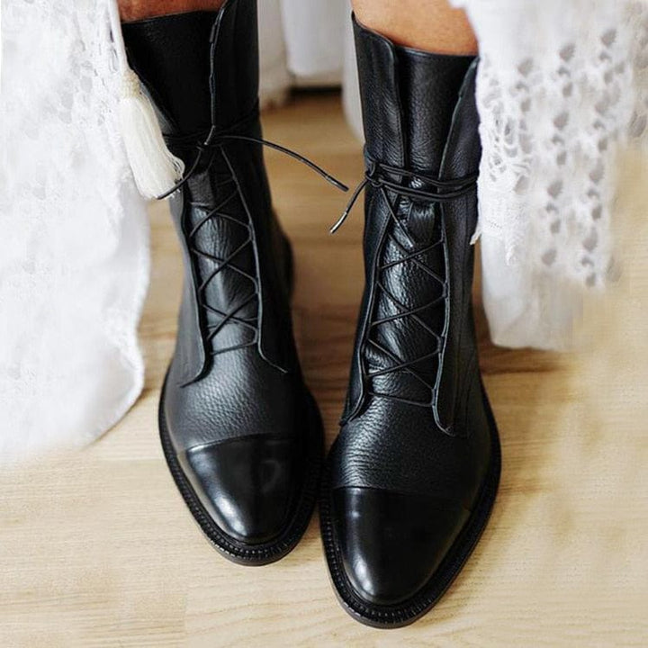 Amelia - Classic Leather Boots