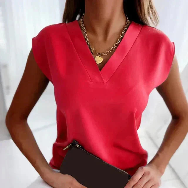 Anna - Chemise sans manches pour femmes