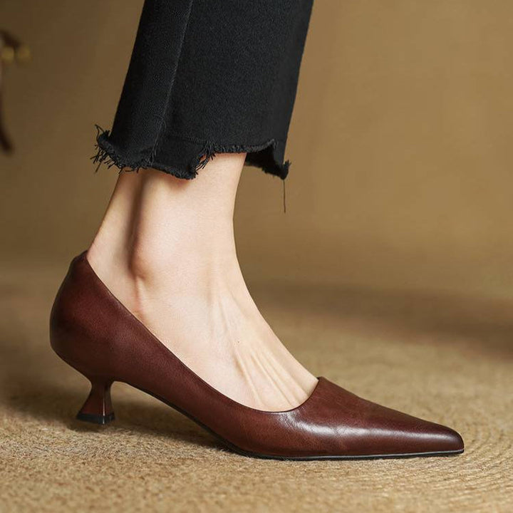 Anok - Escarpins en cuir