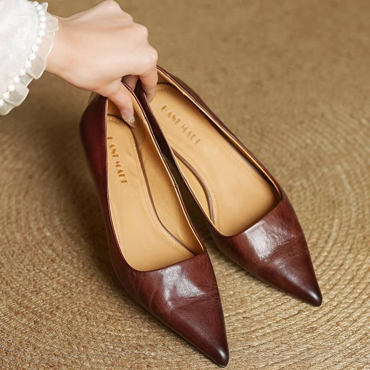 Anok - Escarpins en cuir