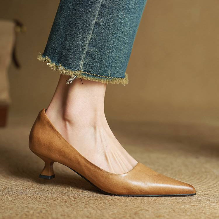 Anok - Escarpins en cuir