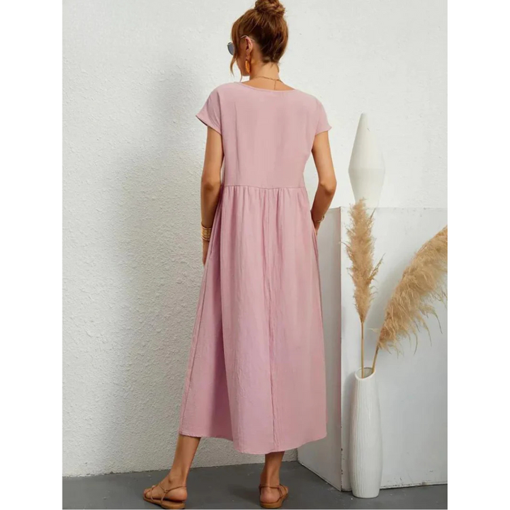 Amelia - Robe en coton aéré