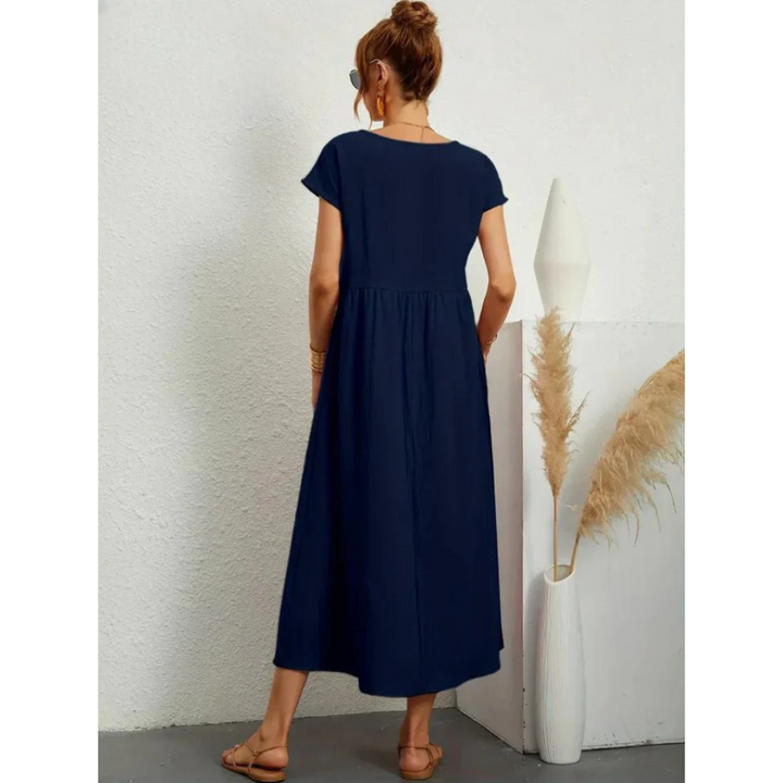 Amelia - Robe en coton aéré