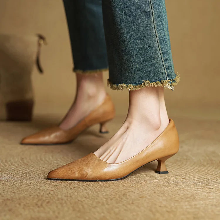 Anok - Escarpins en cuir