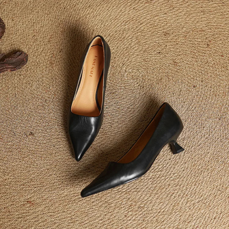 Anok - Escarpins en cuir