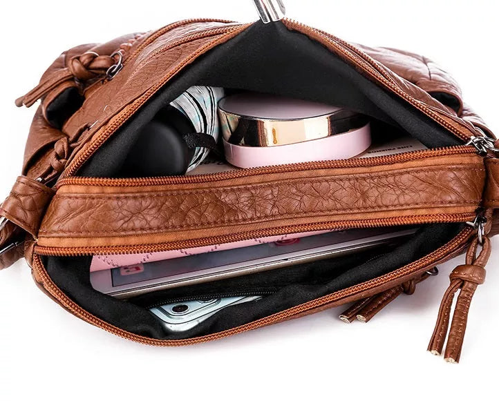 Sofie - Sac en cuir souple