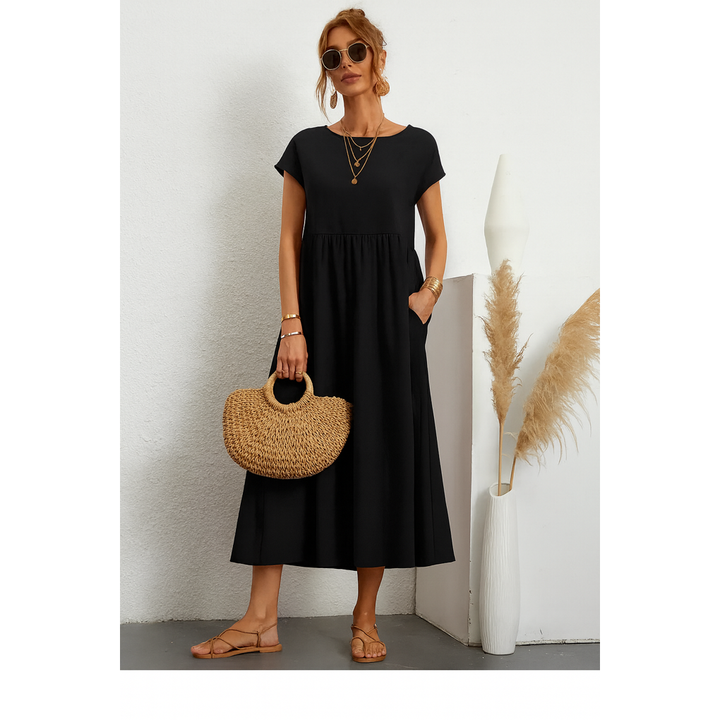 Amelia - Robe en coton aéré