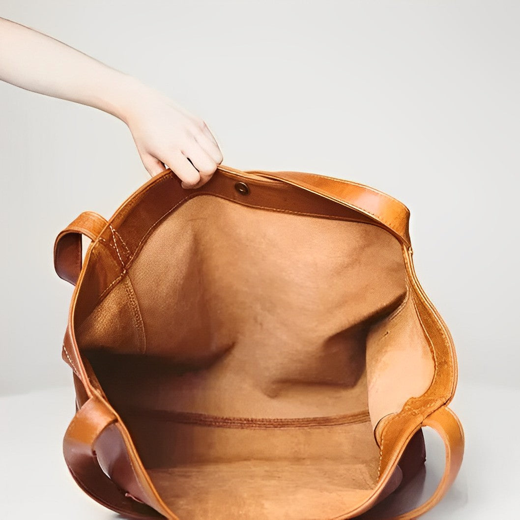 Elara - Sac en cuir rétro