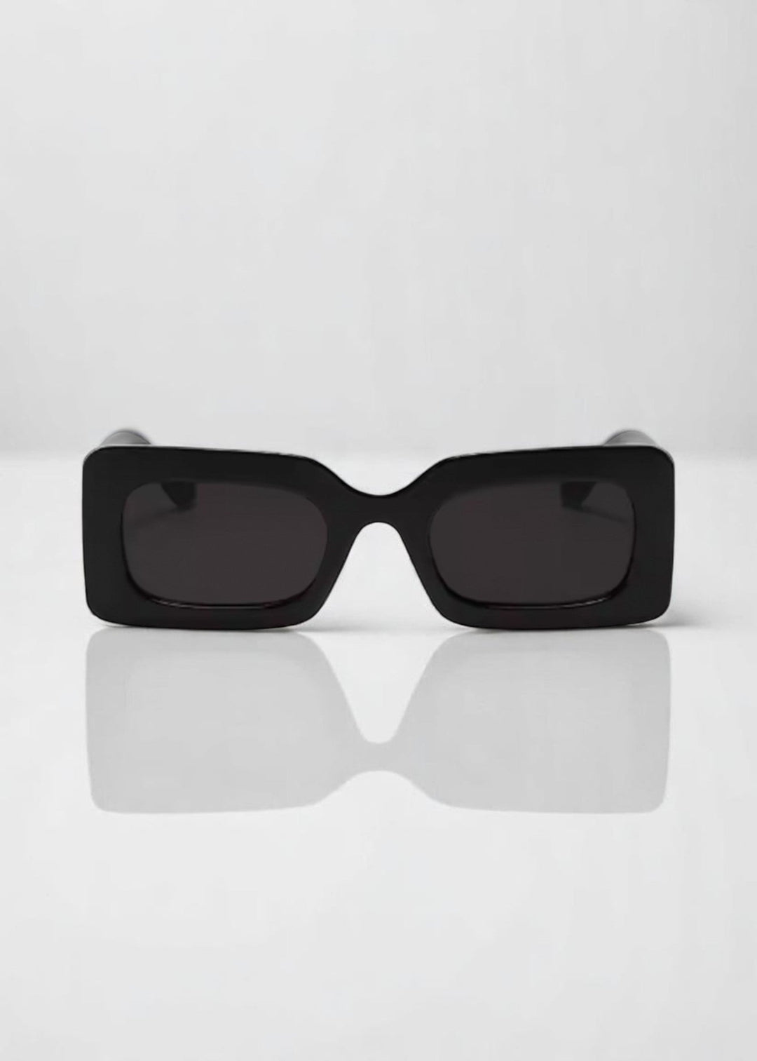 Lea Noir - Lunettes de soleil géométriques