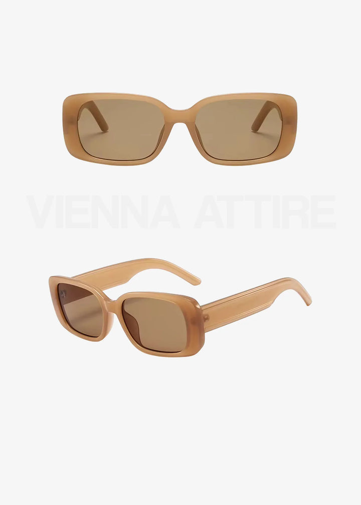 Crystal Gaze - Lunettes de soleil élégantes avec monture transparente