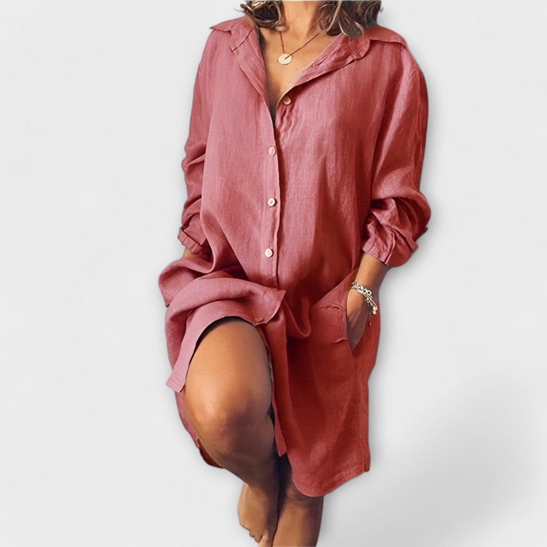 Camicetta di lino per tutti i giorni