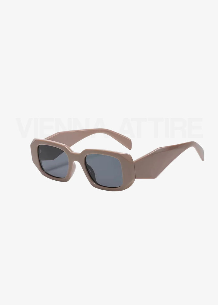 Shadow Edge - Occhiali da sole rettangolari oversize