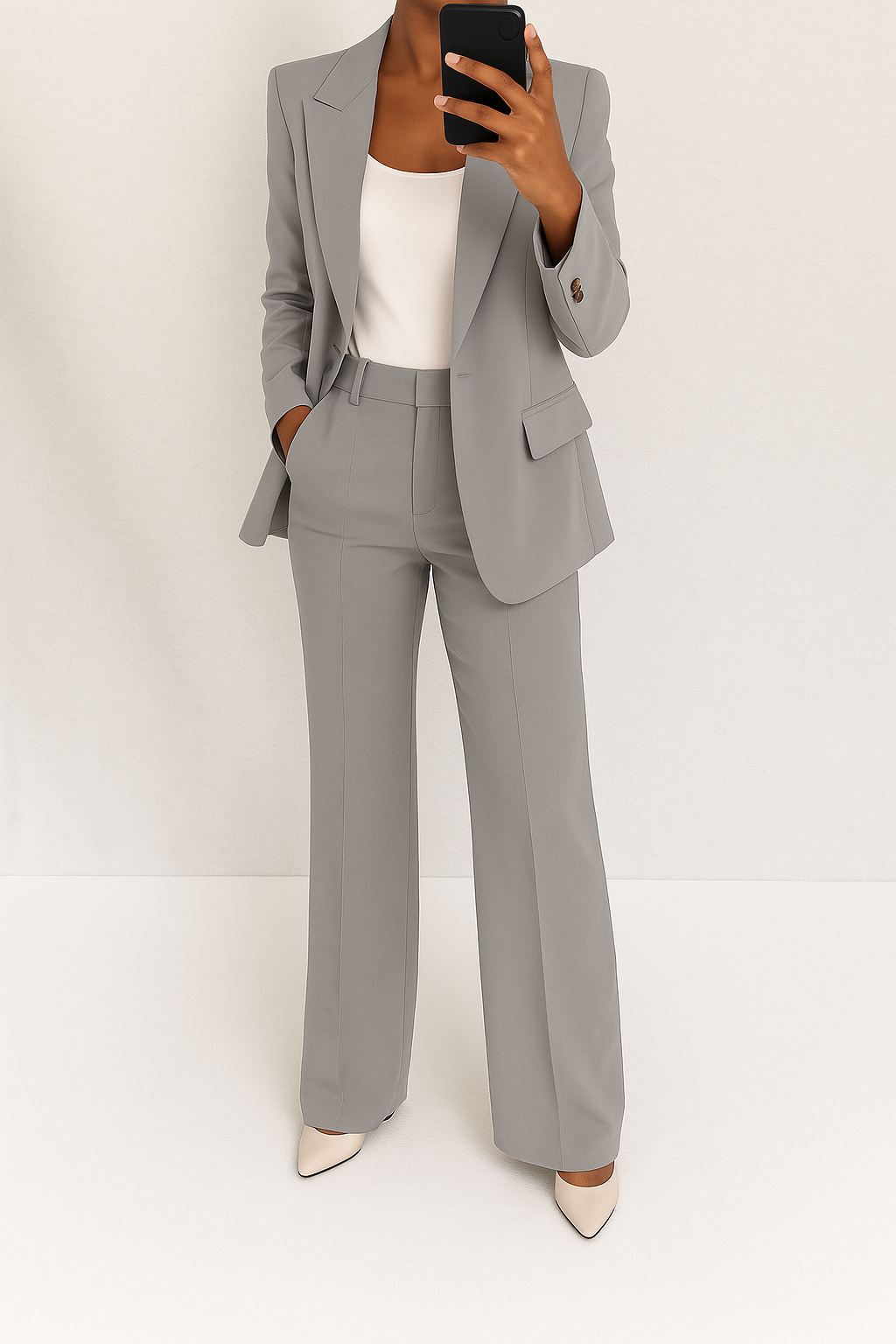 Aniela - Abito sartoriale da donna a due pezzi