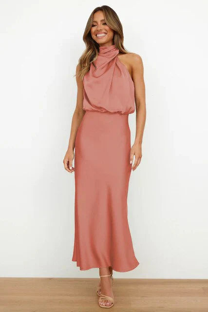 Benthe - Vestito midi senza spalle