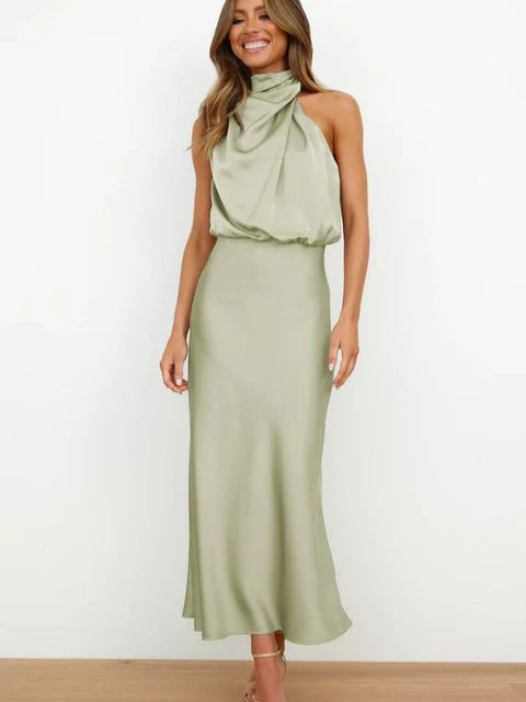 Benthe - Vestito midi senza spalle
