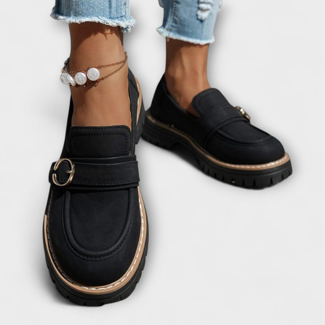 Félanora - Mocassini casual con punta arrotondata