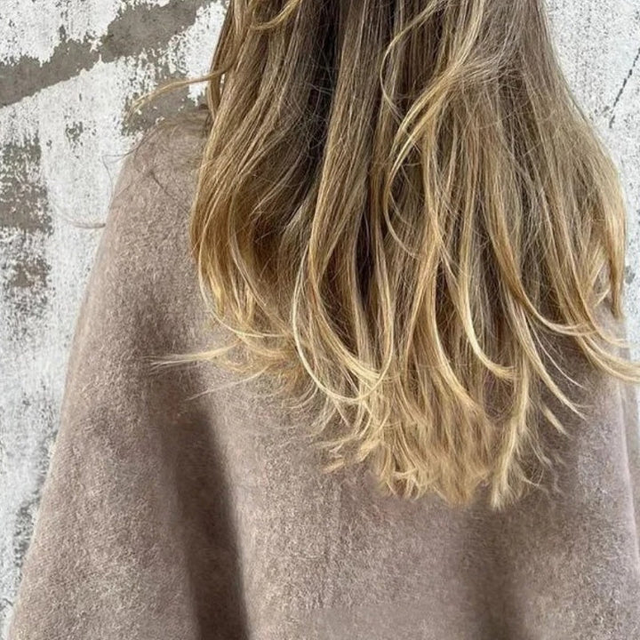 Elise - Cappotto corto chic con maniche svasate