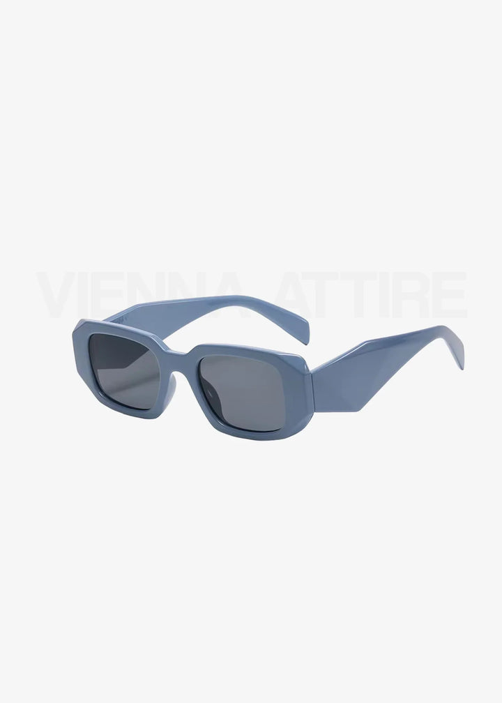 Shadow Edge - Rechthoekige oversized zonnebril
