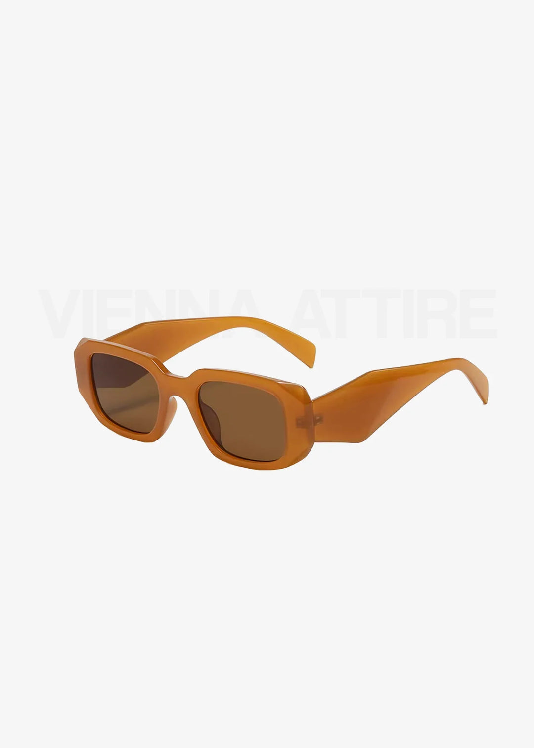 Shadow Edge - Rechthoekige oversized zonnebril