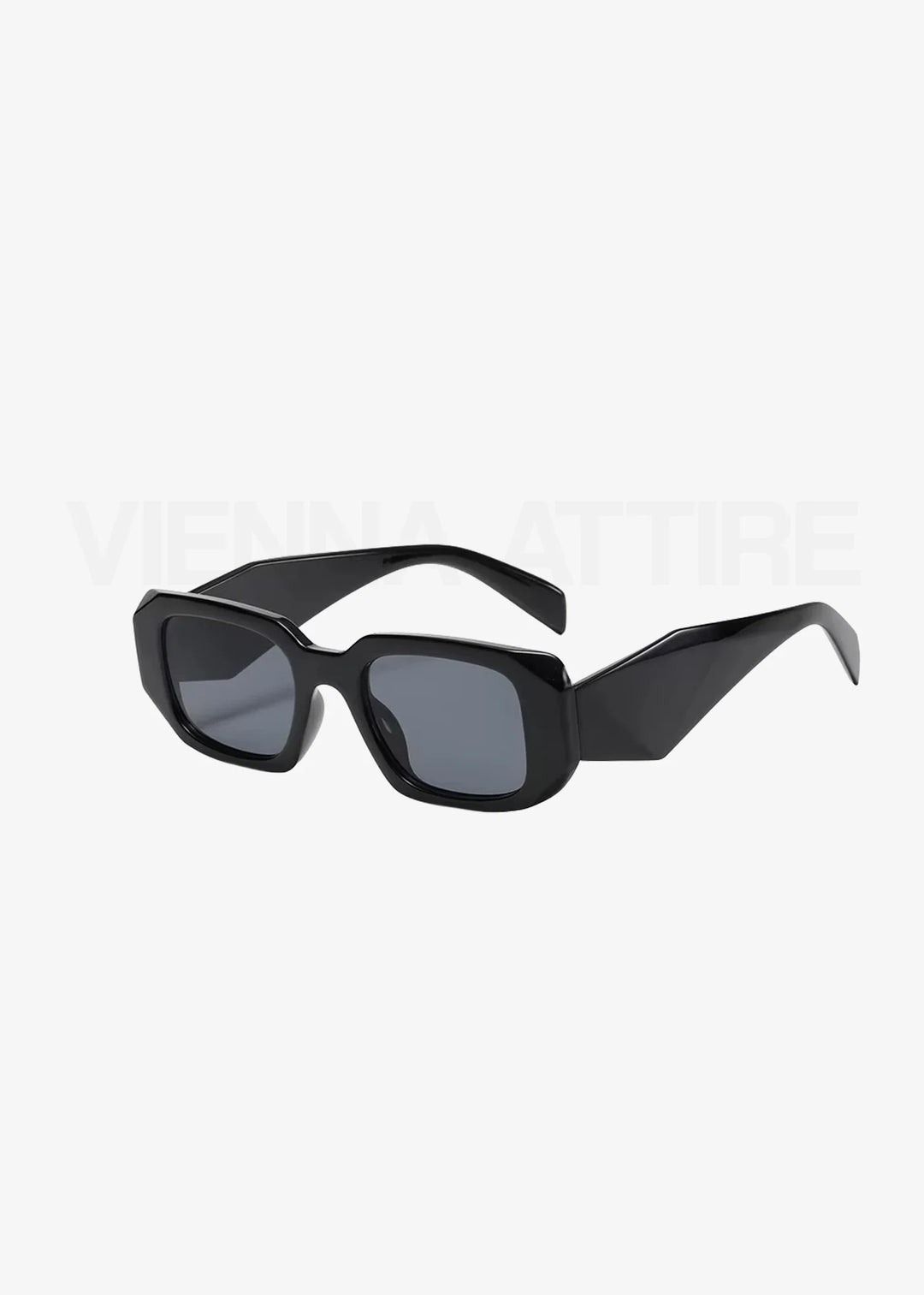 Shadow Edge - Rechthoekige oversized zonnebril