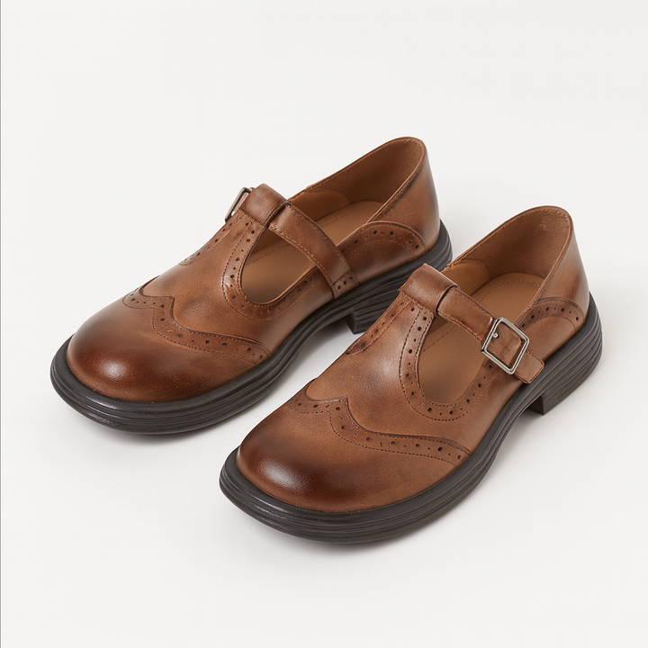 Verda - Sapato elegante em pele