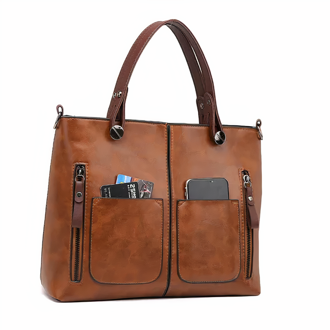 Thalia - Bolsa de couro com estilo