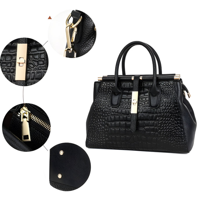Bolsa Elysian Croc Handbag