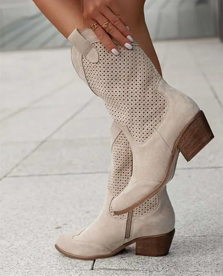 Zulana - Botas de camurça Desert Breeze